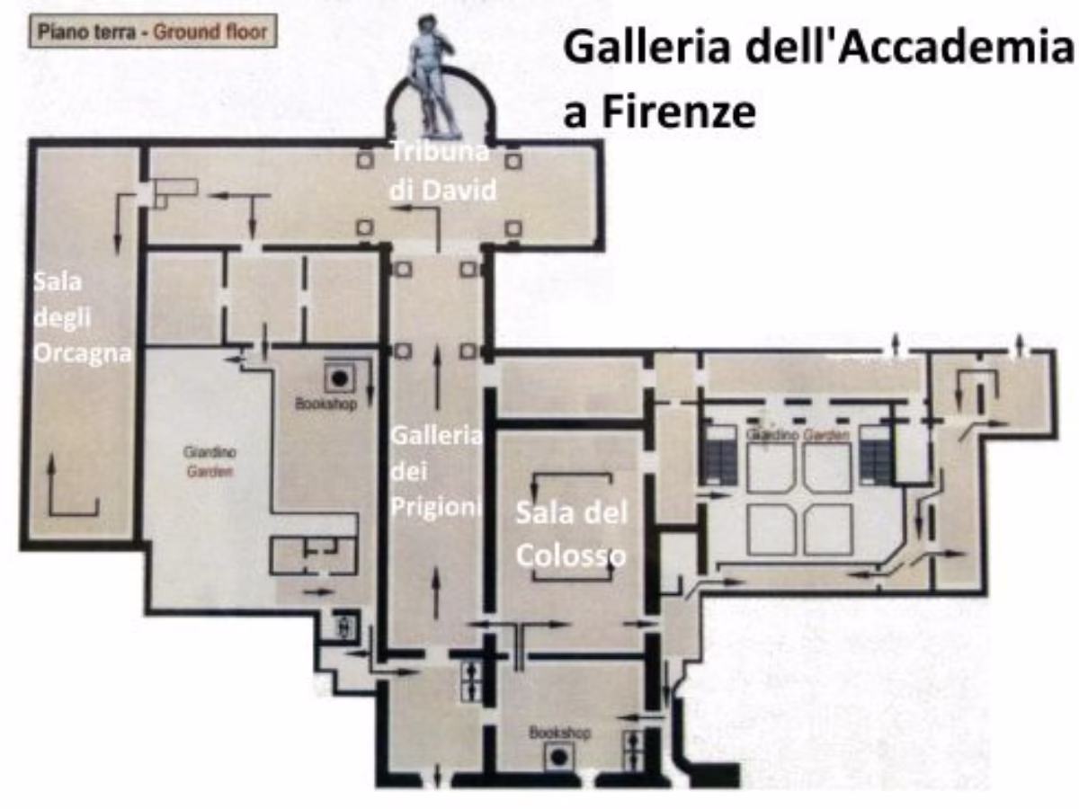 Accademia Map & Floor Plan